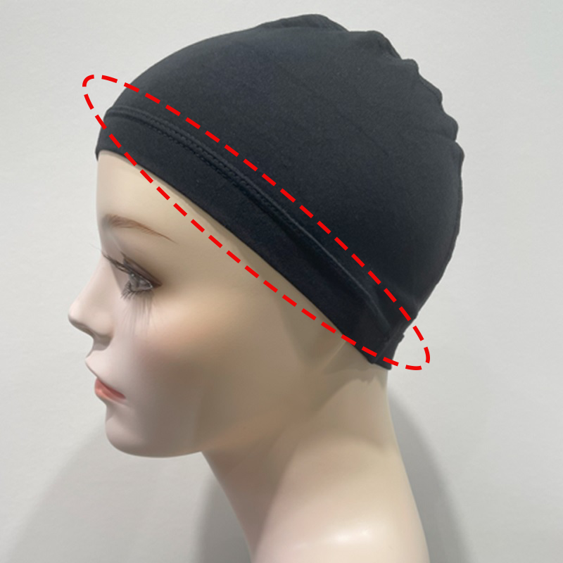 インナーキャップ装着感・他社